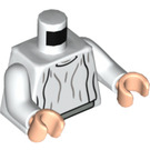 LEGO White Minifigure Torso Princess Leia (76382 / 88585)