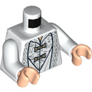 LEGO Wit Minifigure Torso Saruman Wit Gown (76382)
