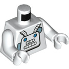 LEGO Weiß Minnie Mouse Astronaut Torso (973 / 76382)