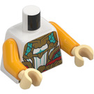 LEGO White Monkey King Torso (973)