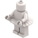 LEGO Vit Monochrome Kvinna First League Minifigur