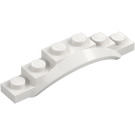 LEGO Wit Spatbord Plaat 1 x 6 met Rand (4925 / 62361)