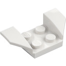 LEGO White Mudguard Plate 2 x 2 with Flared Wheel Arches (41854)