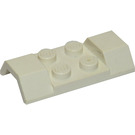 LEGO Vit Stänkskydd Platta 2 x 4 med Hjul Arches (3787)