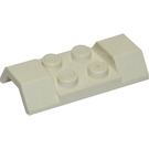LEGO Wit Spatbord Plaat 2 x 4 met Wiel Arches (3787)