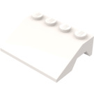 LEGO Weiß Kotflügel Steigung 3 x 4 (2513)