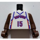 LEGO Vit NBA Vince Carter, Toronto Raptors Kropp