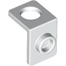 LEGO White Neck Bracket with Stud with Thicker Back Wall (28974)