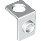 LEGO White Neck Bracket with Stud with Thinner Back Wall (42446)