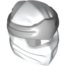 LEGO Weiß Ninjago Maske mit Grey Headband (40925)
