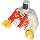 LEGO White Ninjago Torso with Robe (973 / 76382)