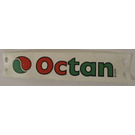 LEGO Wit Octan Banner from Set 6337
