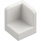 LEGO White Panel 1 x 1 Corner with Rounded Corners (6231)