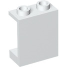 LEGO blanc Panneau 1 x 2 x 2 sans supports latéraux, tenons creux (4864 / 6268)