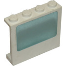 LEGO Blanco Panel 1 x 4 x 3 con Vidrio Ventana (6156)