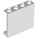 LEGO White Panel 1 x 4 x 3 with Side Supports, Hollow Studs (60581)
