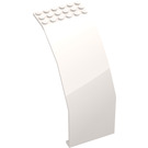 LEGO White Panel 10 x 6 x 11 Angled (2408 / 30097)