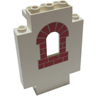 LEGO Weiß Panel 2 x 5 x 6 mit Fenster mit Backstein Fenster (4444)