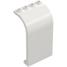 LEGO White Panel 3 x 4 x 6 with Curved Top (2571 / 35251)