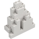 LEGO White Panel 3 x 8 x 7 Rock Triangular (6083)