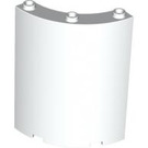 LEGO White Panel 4 x 4 x 6 Curved (30562 / 35276)