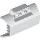 LEGO White Panel 4 x 6 Side Flaring Intake with Three Holes (61069)