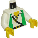 LEGO Biały  Piraci Tułów (973 / 73403)