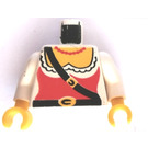 LEGO Vit  Pirater Kropp (973 / 73403)