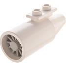 LEGO White Plane Jet Engine with Light Gray Center