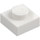 LEGO White Plate 1 x 1 (3024)