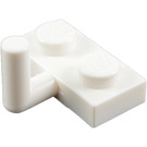 LEGO Blanc assiette 1 x 2 avec Crochet (Bras horizontal de 6 mm) (4623)