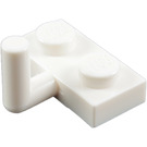 LEGO White Plate 1 x 2 with Hook (6mm Horizontal Arm) (4623)