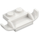 LEGO Blanc assiette 1 x 2 avec Spoiler (50949)