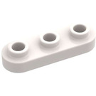 LEGO Weiß Platte 1 x 3 Gerundet (77850)