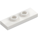 LEGO White Plate 1 x 3 with 2 Studs (34103)