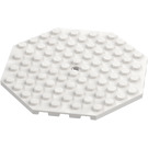 LEGO Blanc assiette 10 x 10 Octagonal avec Trou (89523)