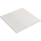 LEGO White Plate 16 x 16 with Underside Ribs (91405)