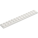 LEGO White Plate 2 x 14 (91988)