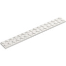 LEGO Blanco Placa 2 x 16 (4282)