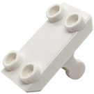 LEGO White Plate 2 x 3 with Horizontal Bar (30166)