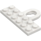 LEGO White Plate 2 x 6 with Picture Hook (78168)