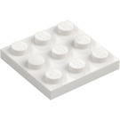 LEGO Biały Talerz 3 x 3 (11212)