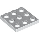 LEGO Weiß Platte 3 x 3 (11212)