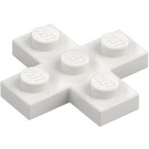 LEGO hvid Plade 3 x 3 Kryds (15397)