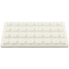 LEGO White Plate 4 x 8 (3035)