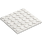 LEGO White Plate 6 x 6 (3958)