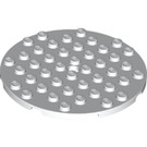 LEGO White Plate 8 x 8 Round Circle (74611)