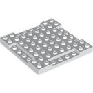LEGO White Plate 8 x 8 x 0.7 with Cutouts (2628)