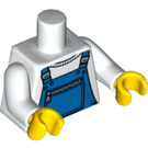 LEGO White Plumber Torso (973 / 88585)