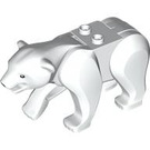 LEGO Weiß Polar Bear mit Hinged Kopf (16745 / 103272)